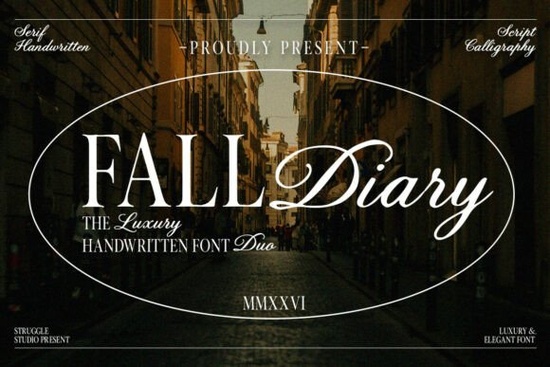 Fall Diary Font